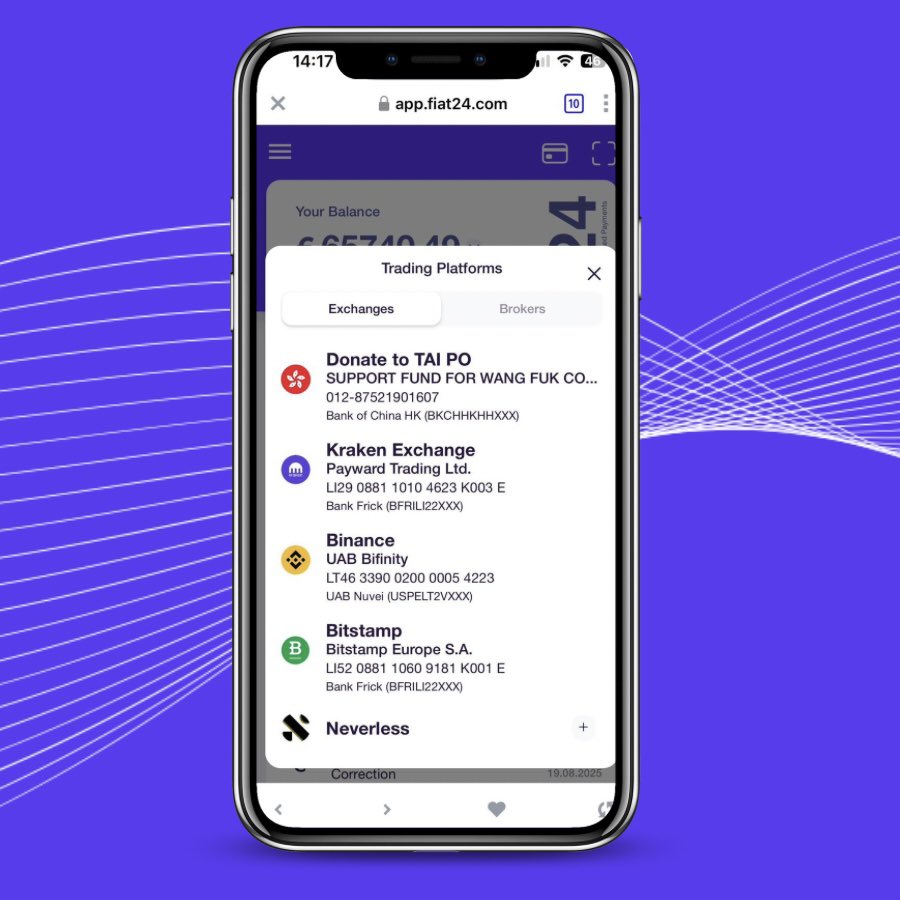 Fiat24 Spend your Crypto (💙,🧡) tweet media