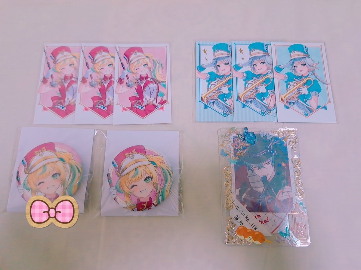 huzisuke_118's tweet image. 【交換・譲渡】みたらし団 2nd Anniversary にじさんじ チェキ風カード 缶バッジ

譲 画像参照

求 同異種 IDケースの方
定価+送料

缶バッジ🎀はレア
譲渡はキャラまとめてのみ
郵送にて