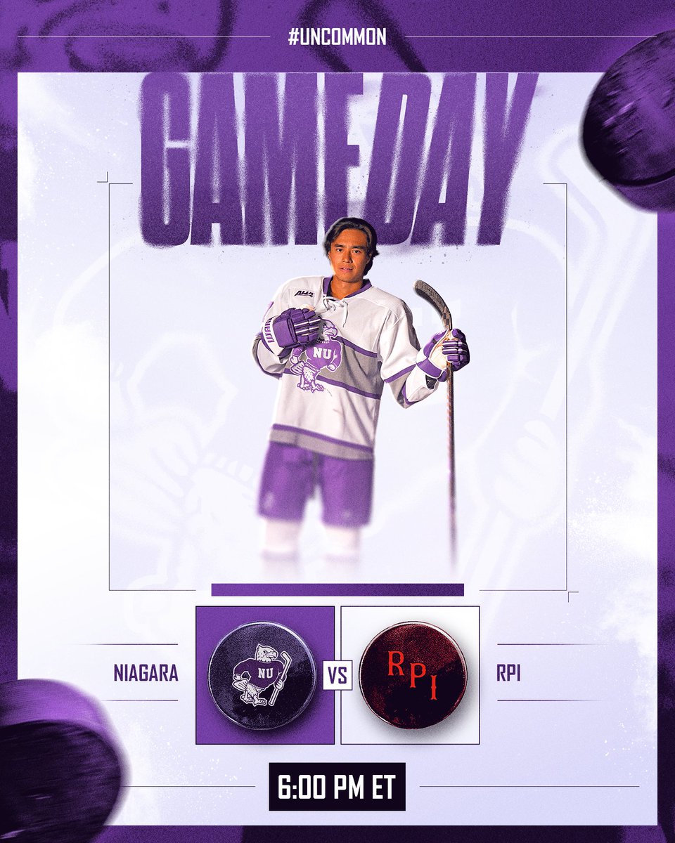NiagaraMHKY's tweet image. Back in action
📍- Niagara University, NY
🕐- 6 pm
📊- tinyurl.com/ymtv2pvl
📺- tinyurl.com/23dfunzh
#Uncommon
