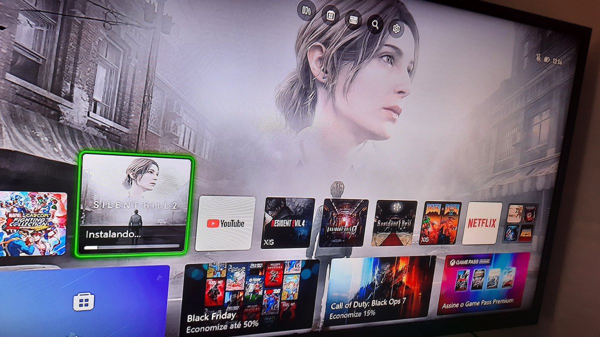 O Rewards do Xbox é maravilhoso. Consegui pegar o remake do Silent Hill 2 só com os pontos que eu acumulei. 
Silent Hill 2 não é só meu favorito da franquia, mas um dos meus jogos favoritos da vida. 
Vai ser meu próximo jogo, qua do terminar minha maratona de Resident Evil.