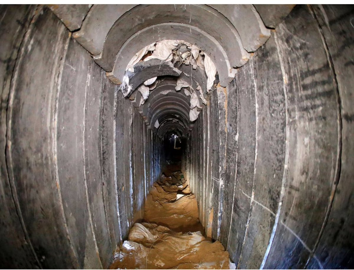 Just a quick reminder: There are an estimated 1,000 kilometers, more than 600 miles, of tunnels in Gaza. At a normal pace, it would take about 50 days to walk that distance if you walked 20 kilometers, or about 12 miles, each day without stopping.

The IDF has been working for