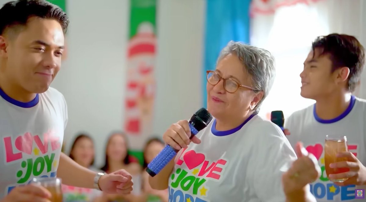 heathjournalday's tweet image. Warming up your day with a Heath fact.

Heath&apos;s grandmother graces ABS-CBN’s 2025 Christmas Station ID.