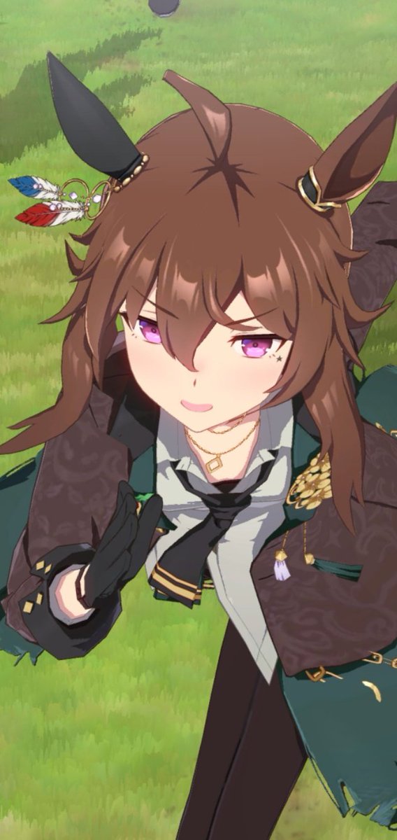 昼間は「胸元がタイト気味だから、ギリギリ見えんか？」って言ったけど、育成しながら「やっぱこれ屈んだら乳見えるやろ」ってハラハラしながら見てたら、ちゃんと乳チラ防止インナー着てた。よかった〜〜