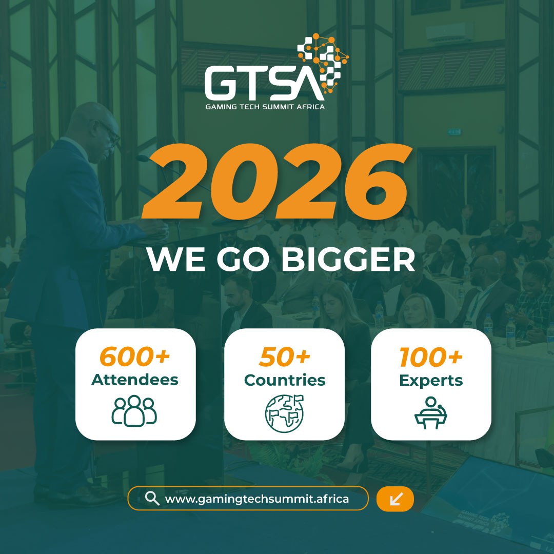 GtsaAfrica's tweet image. Regulators, innovators, and investors are preparing to meet again, with renewed energy and a broader mission to build a #responsible and #scalable #gaming and #tech industry.

Pre-register for #GTSA 2026: gamingtechsummit.africa