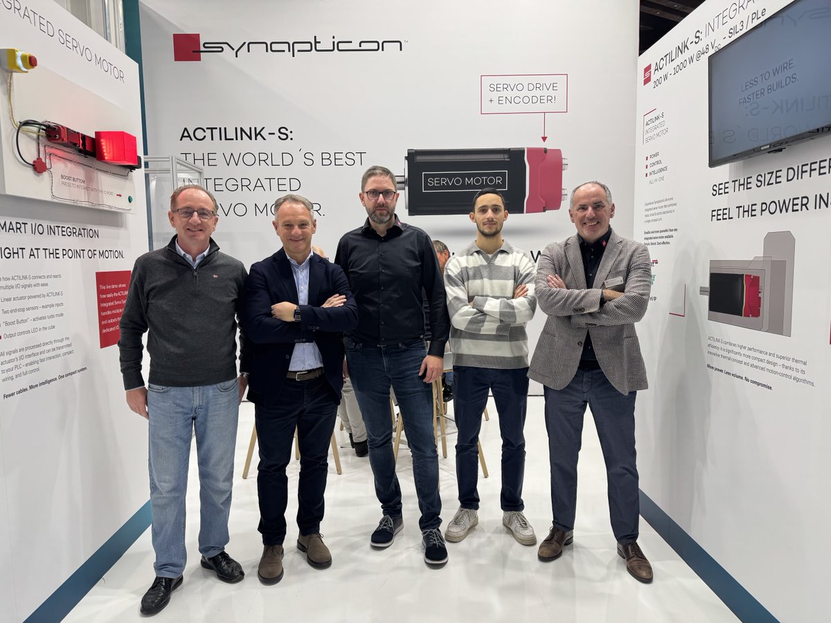 telestar_autom's tweet image. 🤝🏻 Siamo entusiasti di annunciare una nuova futura collaborazione con @synapticon_co, azienda specializzata in soluzioni avanzate di #motioncontrol integrate per #robotica e #automazione.

📌 Prossimamente introdurremo i loro prodotti e soluzioni

#telestar #synapticon #partner