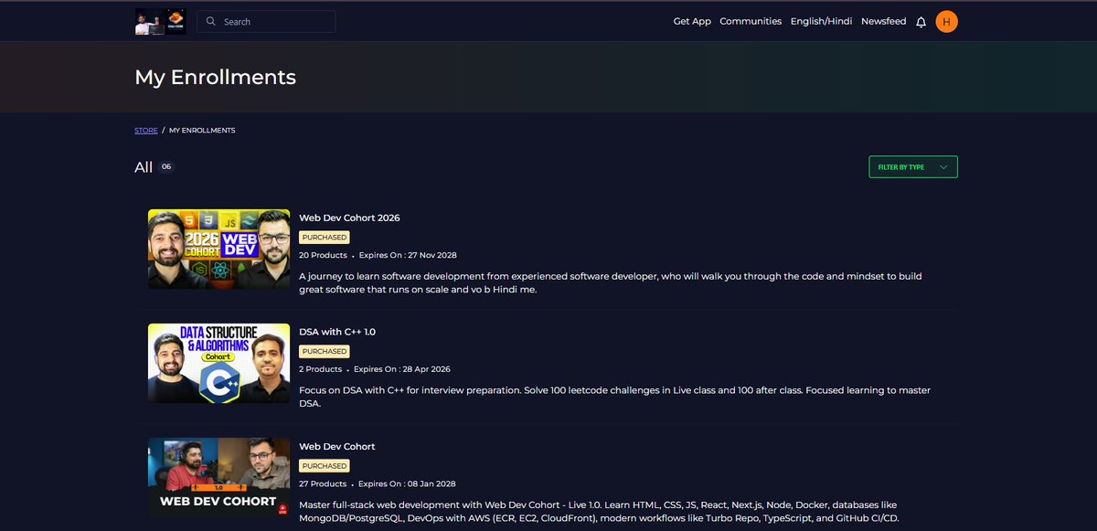 iHaseeebb's tweet image. Just finished revising the lessons of COHORT 2025 and ready to join the COHORT 2026 to witness the learnings and experiences shared by the mentors himself @Hiteshdotcom @piyushgarg_dev 
#rejoined
#cohort2026
#chaicode