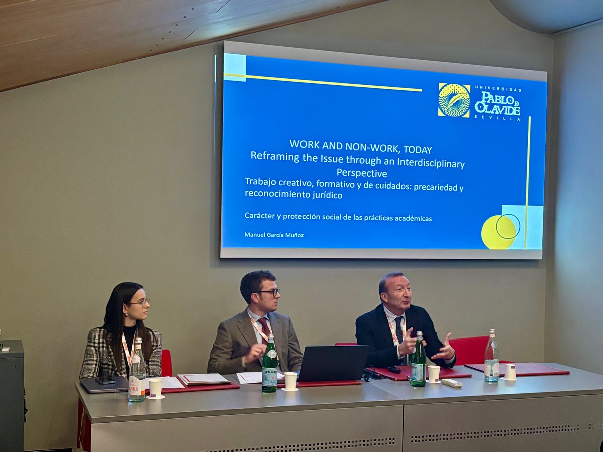 Gracias a Manuel García Muñoz —como bien dijo <a href="/Michele_ds95/">Michele Dalla Sega</a>—, amigo de todos en ADAPT tanto en Roma como en Bérgamo, a quien va nuestro agradecimiento por su constante participación y por su interesante intervención sobre la protección social de las prácticas académicas en España