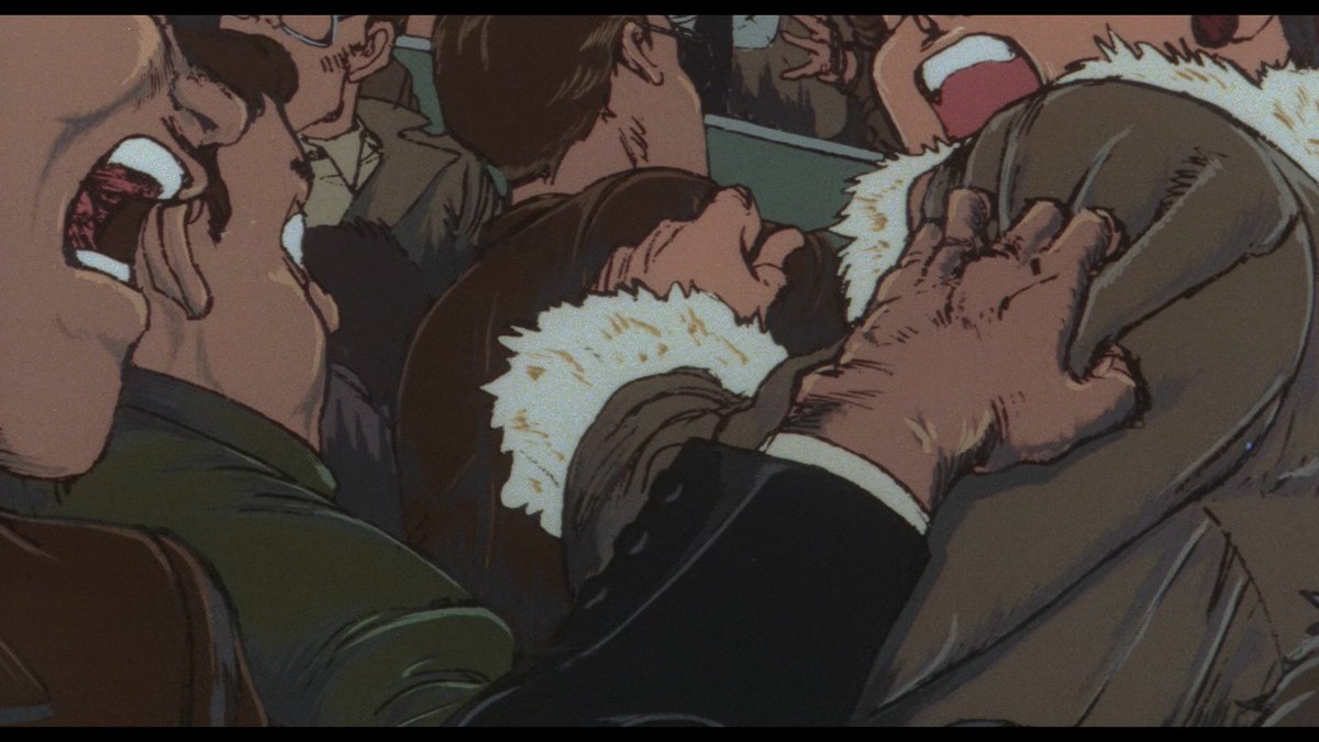 w0wmd's tweet image. While the HD master for Harmagedon/Genma Taisen is matted to widescreen, the LaserDisc release is open matte with a lot more shown on the top and bottom. Despite being made for theaters, I found many shots to be better framed for 4:3 than widescreen. Stay tuned!