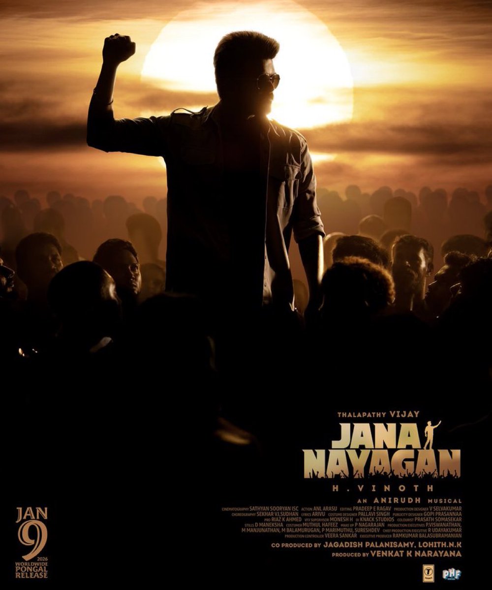 letscinema's tweet image. #JanaNayagan — carrying heavy BLOCKBUSTER reports. Fitting farewell for TN’s biggest star, THIS PONGAL 🔥🔥