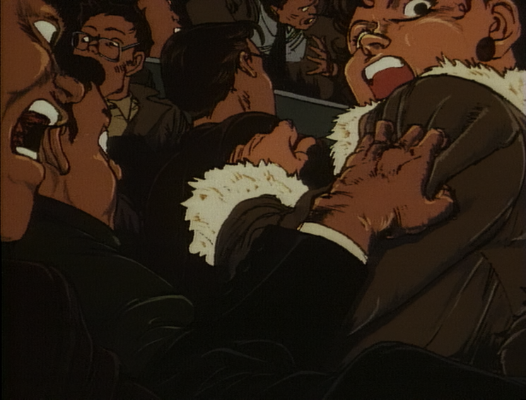 w0wmd's tweet image. While the HD master for Harmagedon/Genma Taisen is matted to widescreen, the LaserDisc release is open matte with a lot more shown on the top and bottom. Despite being made for theaters, I found many shots to be better framed for 4:3 than widescreen. Stay tuned!