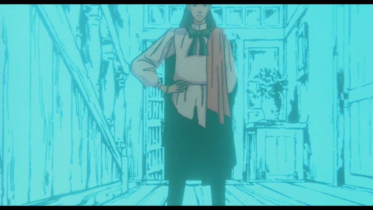 w0wmd's tweet image. While the HD master for Harmagedon/Genma Taisen is matted to widescreen, the LaserDisc release is open matte with a lot more shown on the top and bottom. Despite being made for theaters, I found many shots to be better framed for 4:3 than widescreen. Stay tuned!