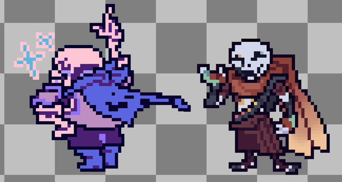 AnamDreams69's tweet photo. I miss spriting silly little guys
#swapsans #inksans #utmv #sprite https://t.co/oh0gYaCec8