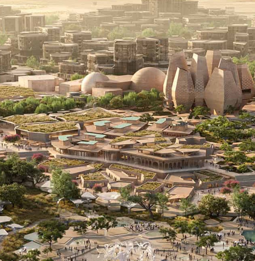 قريبًا :

ستكون مساحة موقع اكسبو 2030 في #الرياض 6 ملايين متر مربع .. وهو ما يعادل حوالي 840 ملعب كرة قدم 🏟️🤩🇸🇦.