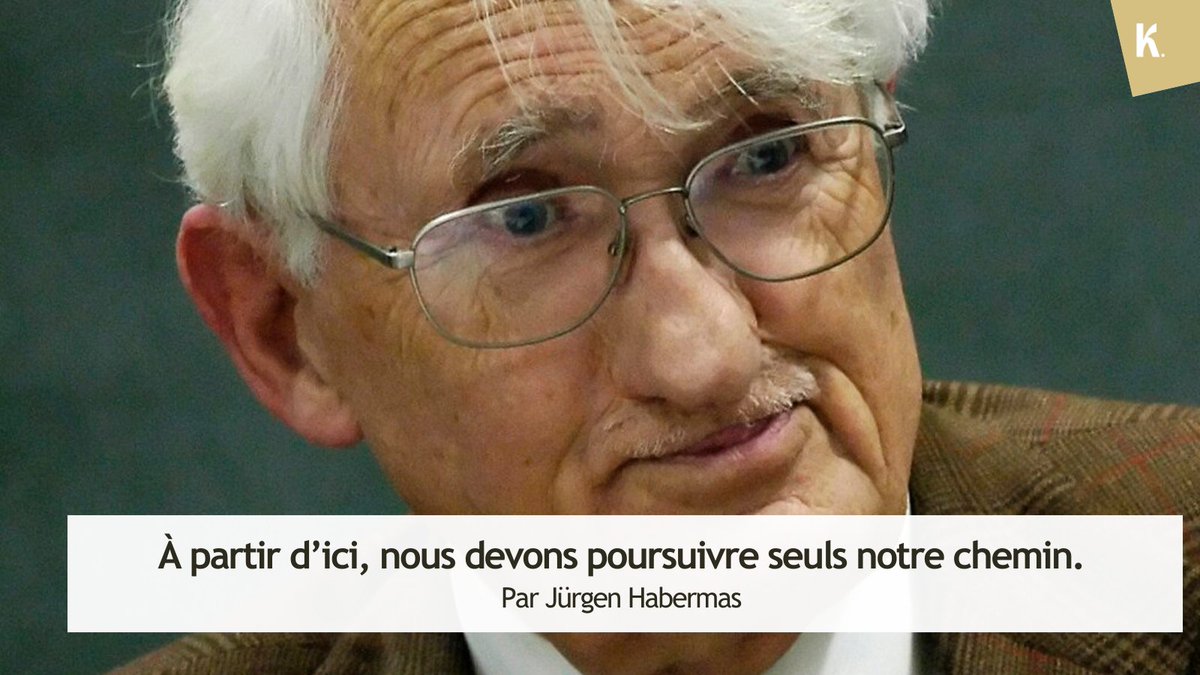 Il n’est pas possible de délier la crise que vivent les Juifs de celle que vit l’Europe elle-même. Or quelle est-elle aujourd’hui exactement ?
L’analyse du philosophe Jürgen Habermas à lire dimanche dans la newsletter K.

➡️ S'abonner à la newsletter : urlr.me/7ZtUXh