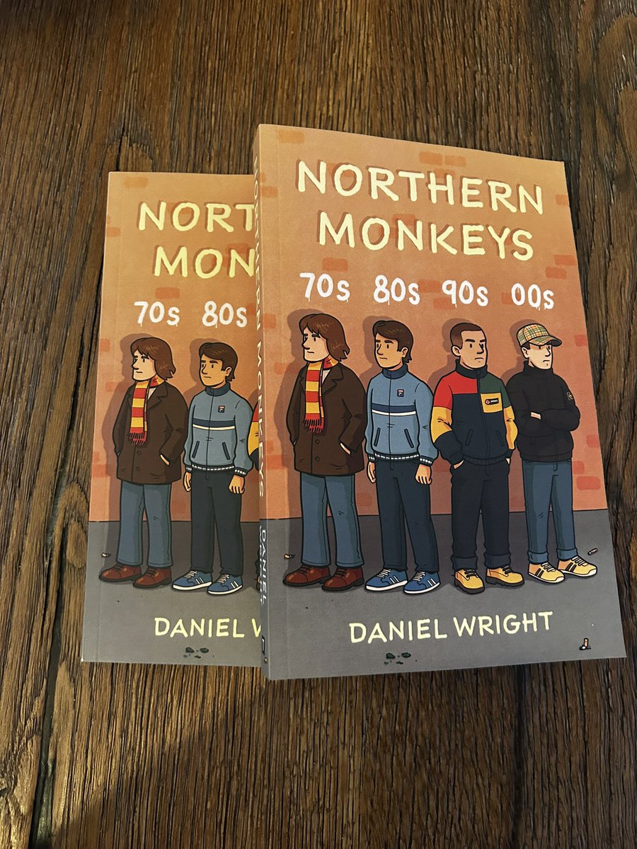 anthony01baker's tweet image. First book I’ve ever bought!  Got my dad a copy with him being old ointment  see if he remembers any of the story’s and I’m sure I’ll know a few mentioned. @Daniel28Wright  #northernmonkeys