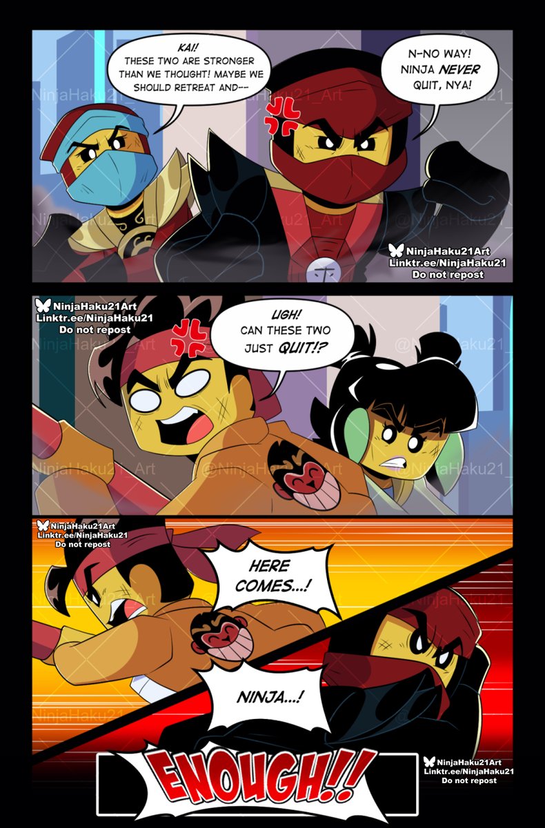 The crossover continues!!

We leave off with MK and Mei Vs. Kai and Nya! But it looks like someone is interfering!

We will find out who next Friday! ;) Enjoy!

#ninjago #LEGOMonkieKid