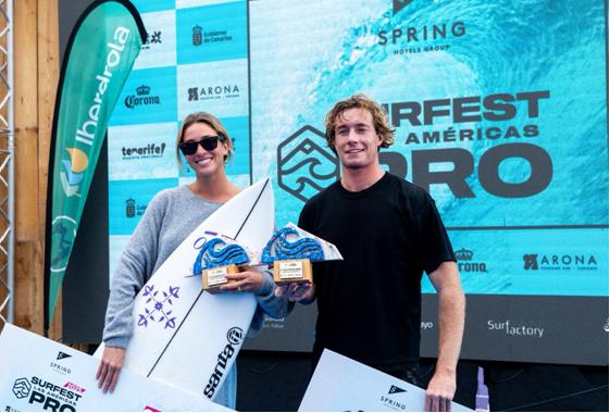 Surf
Campeonato de España 2025
Tenerife corona a Sean Gunning y Melania Suárez como campeones de España en el Spring Surfest Las Américas Pro 2025. <a href="/FESurfing_/">Federación ESP Surfing®</a> 
wp.me/p29qcc-PSA