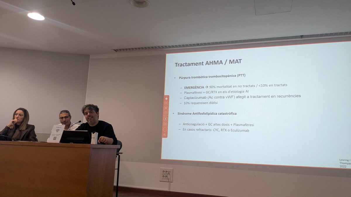 BMagallares's tweet image. Y un repaso súper-exhaustivo sobre patología hematológica en #LES #Lupus #FòrumLES2025
El Dr @SergiHerediaREU nos recuerda la morbilidad y mortalidad asociada a estas manifestaciones
@SCReuma