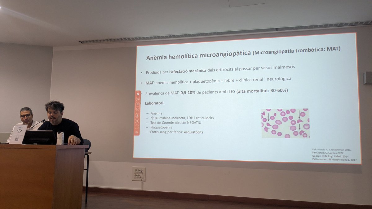 BMagallares's tweet image. Y un repaso súper-exhaustivo sobre patología hematológica en #LES #Lupus #FòrumLES2025
El Dr @SergiHerediaREU nos recuerda la morbilidad y mortalidad asociada a estas manifestaciones
@SCReuma