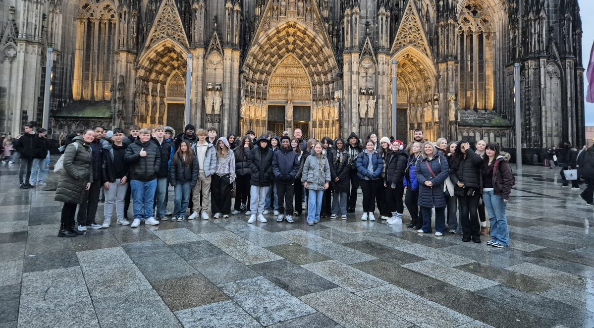 Year 10 are having a fantastic first day in Cologne. We have just visited the famous Gothic cathedral and are now enjoying the markets!