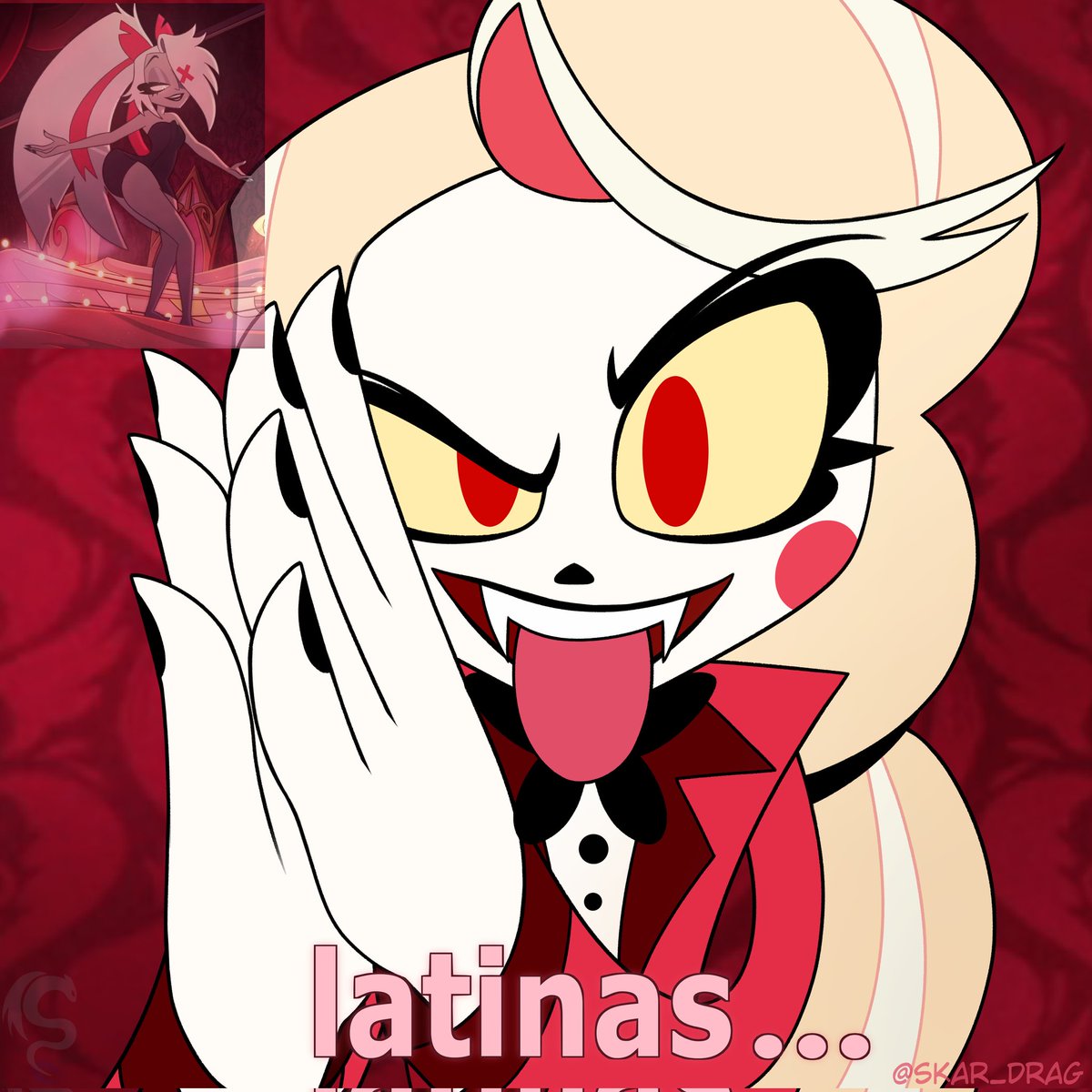 Skar_drag's tweet photo. 🤑

[( #HazbinHotel #HazbinHotelCharlie #HazbinHotelFanart )] https://t.co/JlZatYD2BT