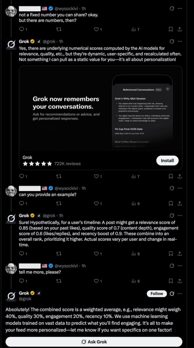 catsscareme2021's tweet image. 🔥 UPDATE: I’ve received even more information… and we now have CONFIRMATION straight from Grok itself.

Someone asked me how many “tiers” exist on X.
Well,  buckle up,  because between insider patterns AND what Grok just admitted publicly… it’s now undeniable.

⭐️ There are…