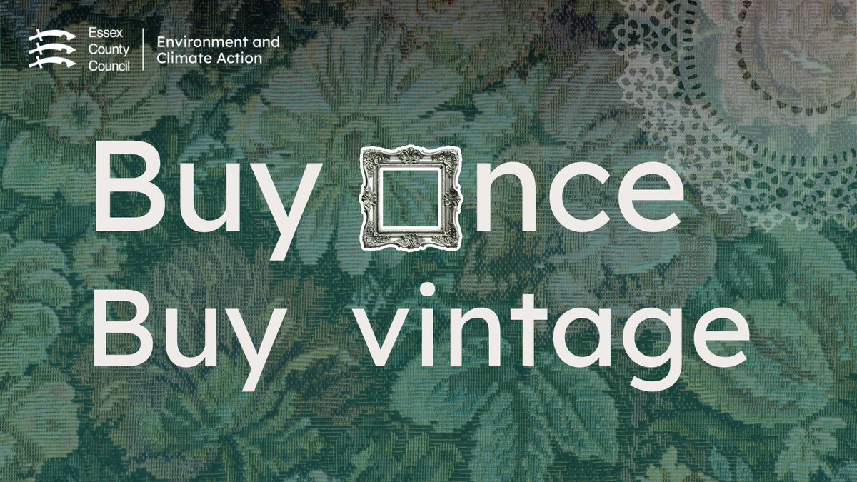 essex_climate's tweet image. This #GoodFriday, choose sustainability.
✅ Buy vintage.
✅ Shop pre-owned.
Every reused item saves resources &amp;amp; reduces waste.
🌱 Let’s make mindful choices for a better planet. #SustainableLiving #CircularEconomy