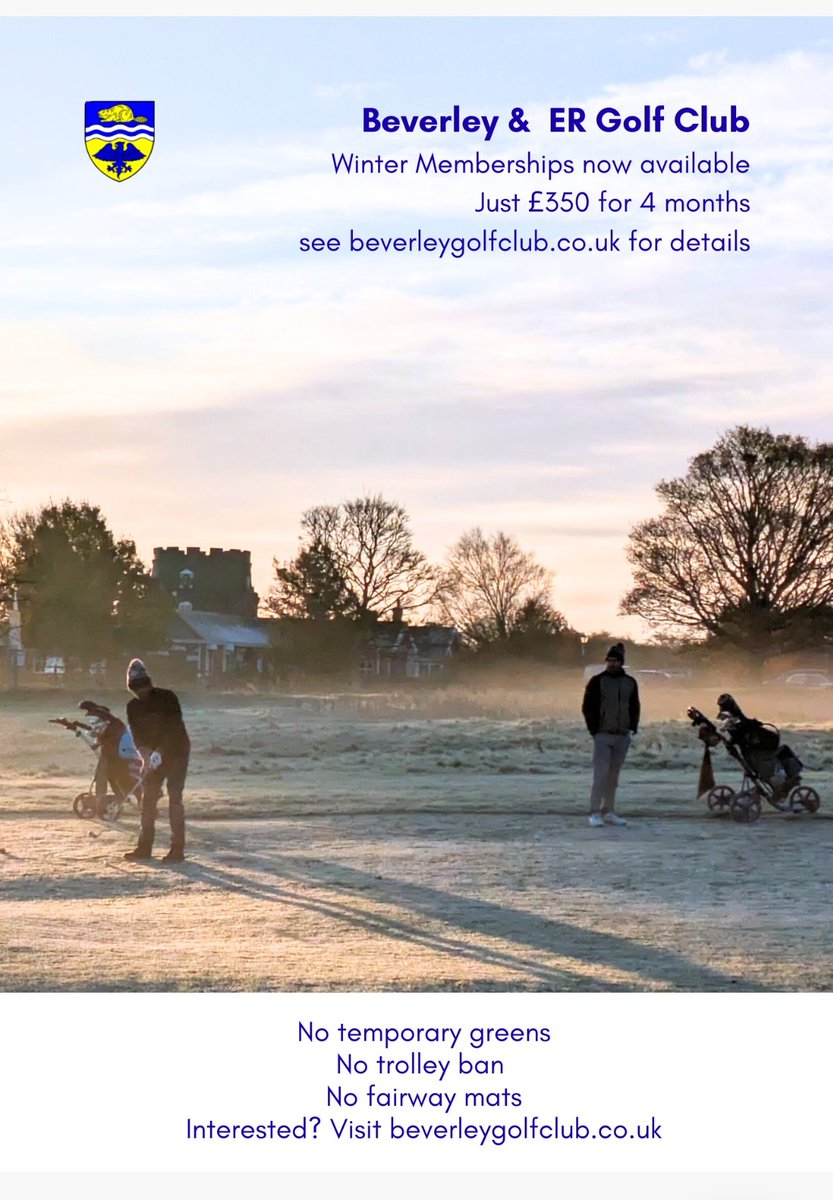 Beverley & East Riding Golf Club tweet media