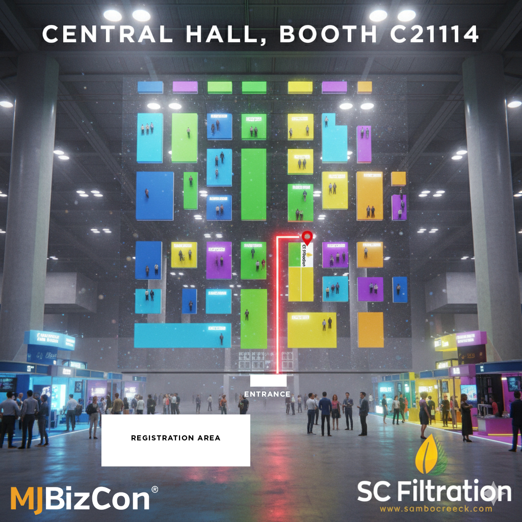 MJBiz is almost here — and honestly, it couldn’t be easier to find us this year.
Pull up to Booth C21114 and discover the future of solventless extraction.