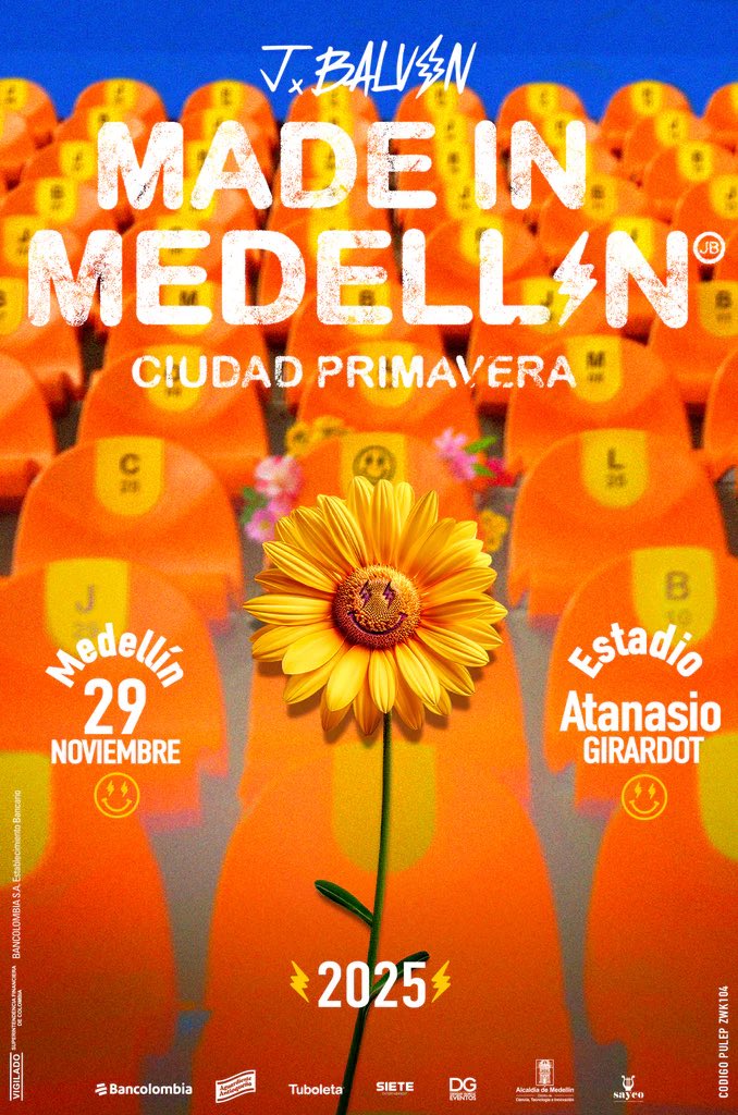 AnaJaramilloC's tweet photo. Vendo boletas occidental alta J Balvin Medellín https://t.co/Sh6lB2UInA