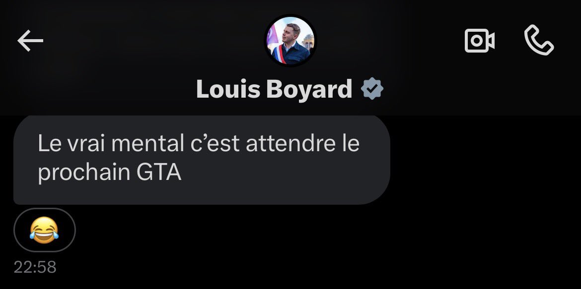 MEHDIVIBESFR's tweet photo. On se demandait si il fallait plus de mental pour encaisser les insultes des racelards ou d’attendre GTA 6, on a pas réfléchit trop longtemps. Pour ce goat c’est bien l’attente de GTA 6 qui demande le plus de mental hahaha

GTA 6. 2026. 

LFI. 2027. https://t.co/Npdvu2v6jR