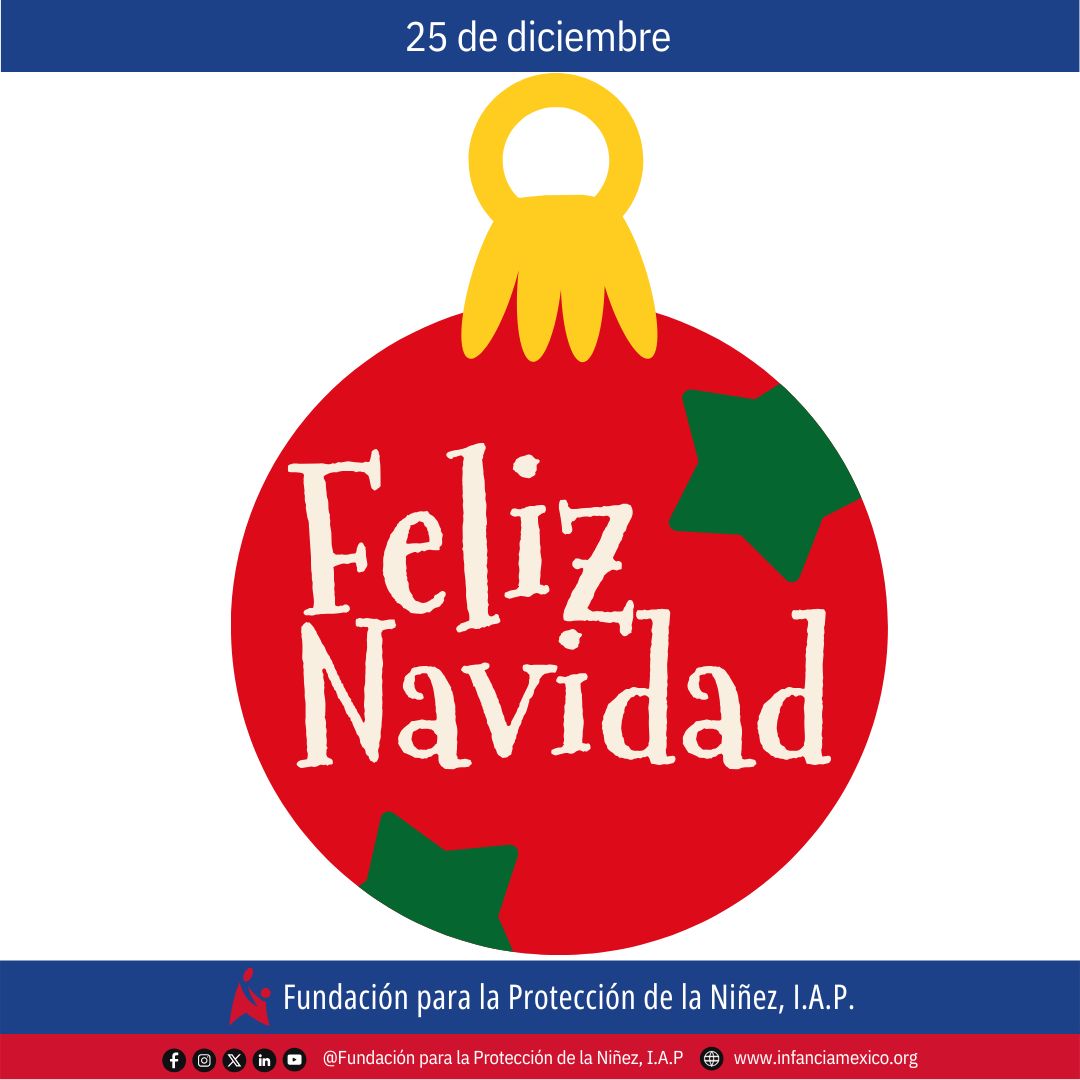 Que la magia de la Navidad ilumine los corazones y siga inspirando acciones que transformen la vida de las niñas, niños y adolescentes de México.

#FelizNavidad
#Navidad2025
#SomosFPN #35AñosContigo