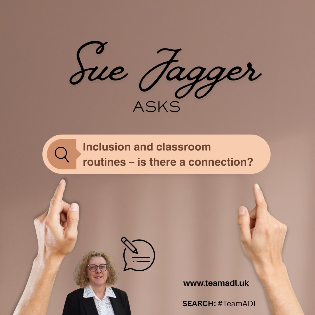 What if #inclusion is written in the tiny routines you don't pay enough attention to? 👀

A welcome. A resource. A rhythm.

Are they building belonging… or quiet exclusion?

Sue Jagger’s latest blog will shift how you see your classroom.👇

🔗bit.ly/4lf8sce