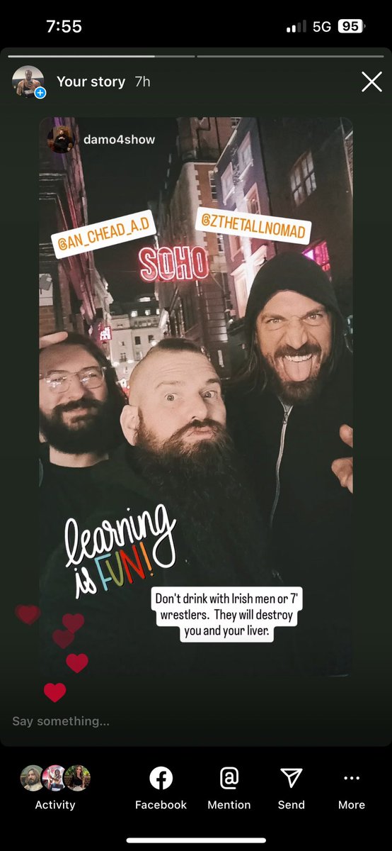 Jack_Talos's tweet image. My favorite shot from #Wildcat with my goons @damo4show and Mark Wildish. Next pics: a few of my “victims” turned real-life legends @newmanstings, @rasmushardiker, @an_chead_a 
Wildcat is out now in U.S. theaters and streaming on @primevideo + @appletv. Go watch it.
#jacktalos