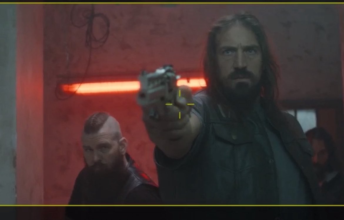 Jack_Talos's tweet image. My favorite shot from #Wildcat with my goons @damo4show and Mark Wildish. Next pics: a few of my “victims” turned real-life legends @newmanstings, @rasmushardiker, @an_chead_a 
Wildcat is out now in U.S. theaters and streaming on @primevideo + @appletv. Go watch it.
#jacktalos