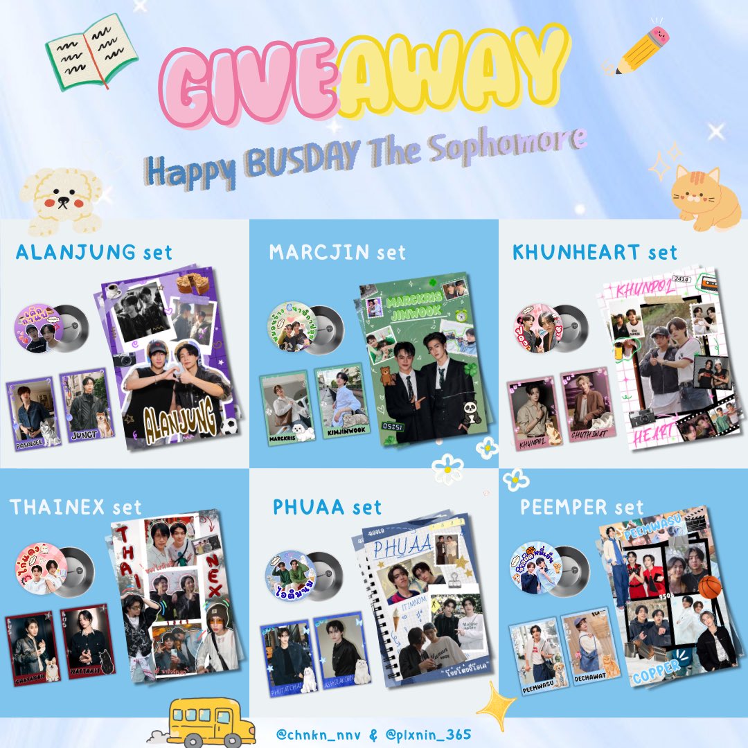 chnkn_nnv's tweet photo. ♡ pls kindly rt ♡

GIVEAWAY for #HAPPYBUSDAY2025 

✧ Postcard
✧ Polaroid 
✧ Brooch
— 1 set/person (choose)

d𝖺𝗍𝖾 : 6 DEC 2025
local : 𝖰𝖲𝖭𝖢𝖢
time : TBA

✨rt &amp; show this tweet
((วันงานมี KW แต่ละคู่ก่อนรับน้าาาา))
#BUSbecauseofyouishine https://t.co/P0UH5T0J1y