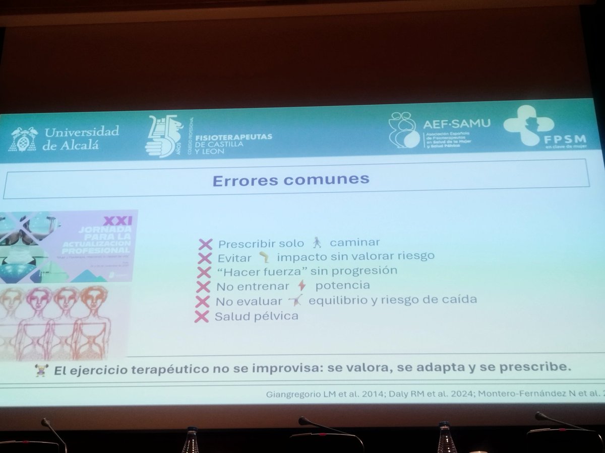 El ejercicio terapéutico no sé improvisa, por eso la importancia de que los fisioterapeutas como sanitarios lo adaptemos y prescribamos <a href="/CPFCYL/">CPFCYL</a>