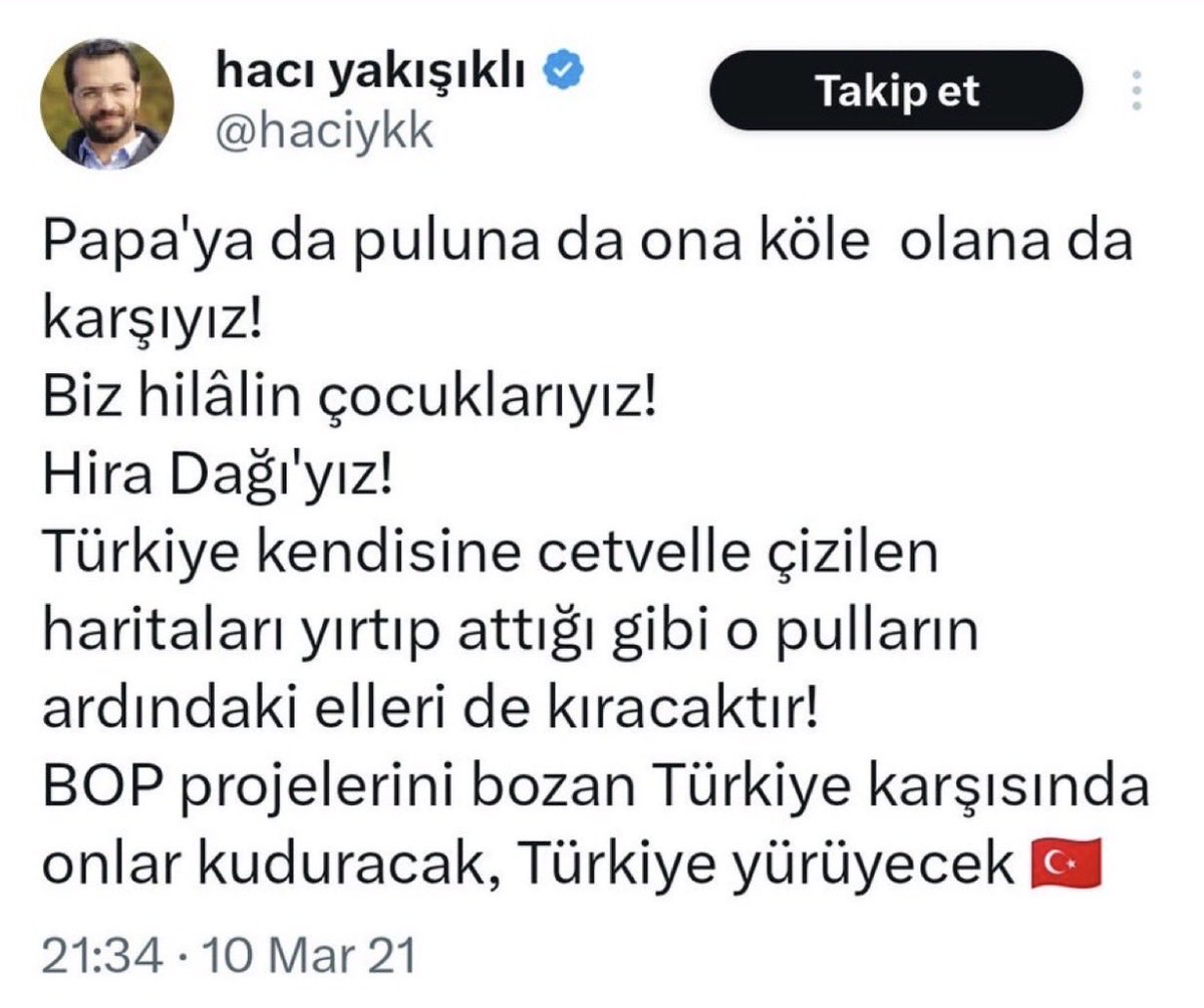 ozcn020's tweet photo. @haciykk Bak hatsizin biri ne demiş https://t.co/Ky3u1s6qeQ