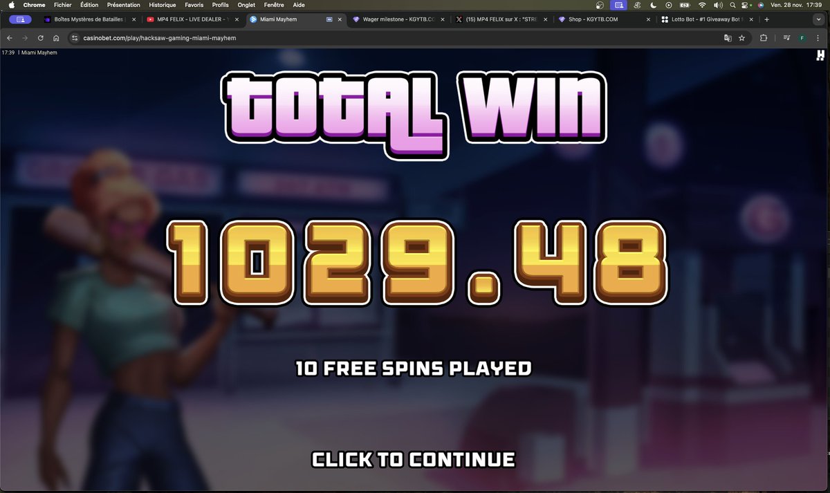 2500x !!! on <a href="/Casinobet_/">Casinobet</a> huge 😍

kick.com/kgytb