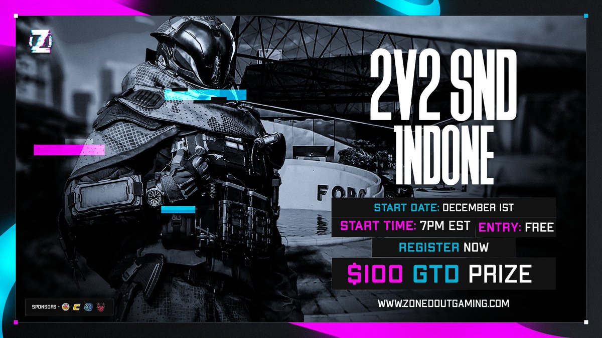 ZGLCallofDuty's tweet image. 🚨 TOURNAMENT EVENT 🚨

We’re kicking off The Proving Grounds with our first official sponsor, @BuckshotGG. Huge shoutout to them for supporting the scene.✨

Duo up. It’s game time. 🔥

🛡️ 2v2 SND | 1NDONE
📅 Dec 1st
🕑 7pm EST
🎟️ FREE entry
🏆 $100 GTD

Join the Discord to…
