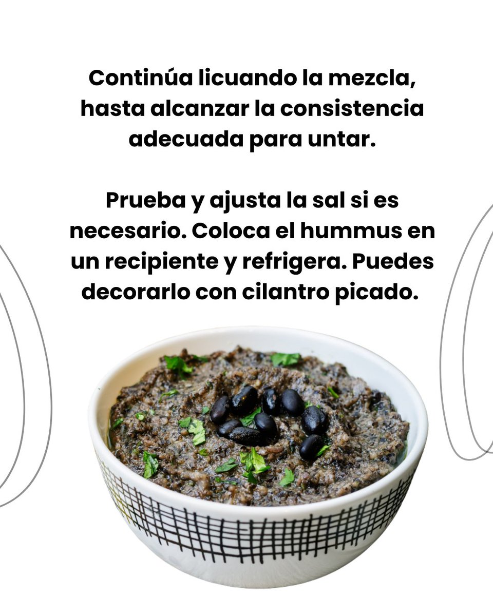 Descubre esta deliciosa receta con caraotas negras, un grano cargado de fibra dietética y fuente de proteínas vegetales. 

¡Perfecto para cuidar tu salud y disfrutar al máximo cada bocado!