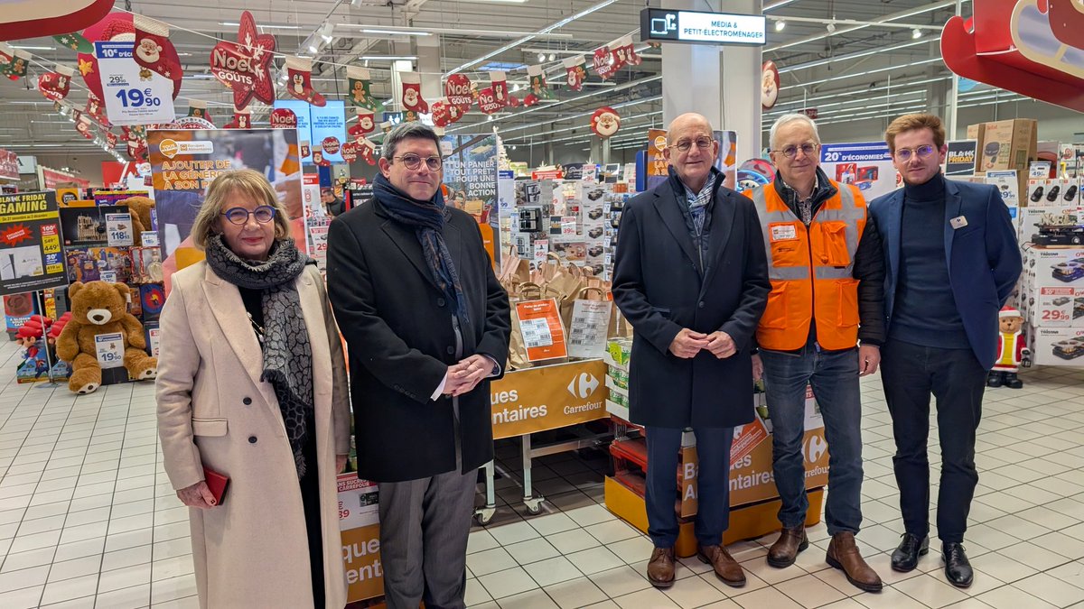 Image de Préfet du Jura - 📦 Ce matin marquait le début de la grande collecte de la Banque Alimentaire.

Dans le Jura, 900 bén