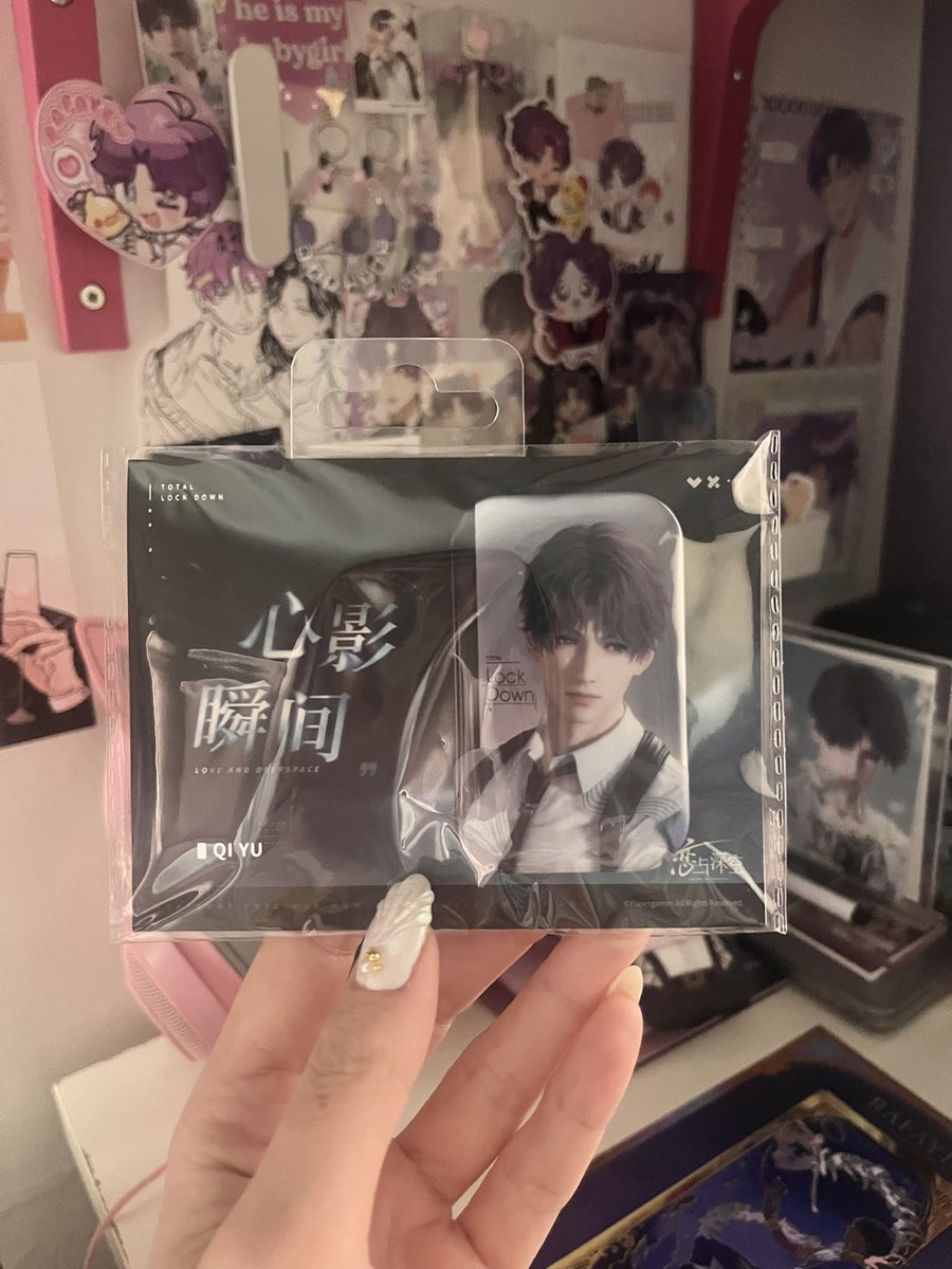 got him bc he looks fine as hell but i have nowhere to put him 😔 all my bags are FULL so he’ll just stay on display for now