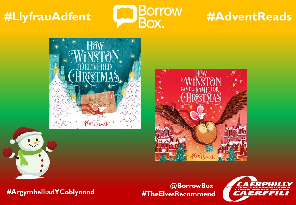 CaerphillyLib's tweet photo. Mae Llyfrgell Caerffili yn lansio Llyfrau'r Adfent heddiw, â llyfr gwych i ymgolli ynddo.
#LlyfrauAdfent
🎄🎅⛄️🦃👼📚🦌⛸️🎁🎄
Caerphilly Library’s Advent Reads is launching today with a great book to dive into.
#AdventReads https://t.co/M4bmRuKXX7