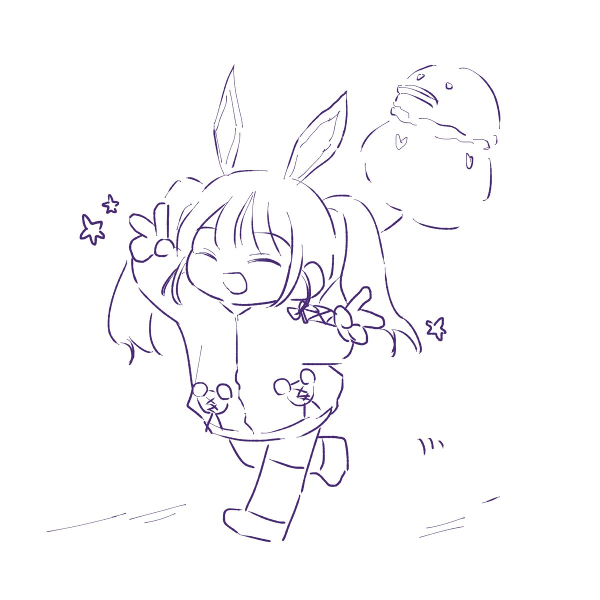 M2FF7Y's tweet image. 언니가
그려줫어