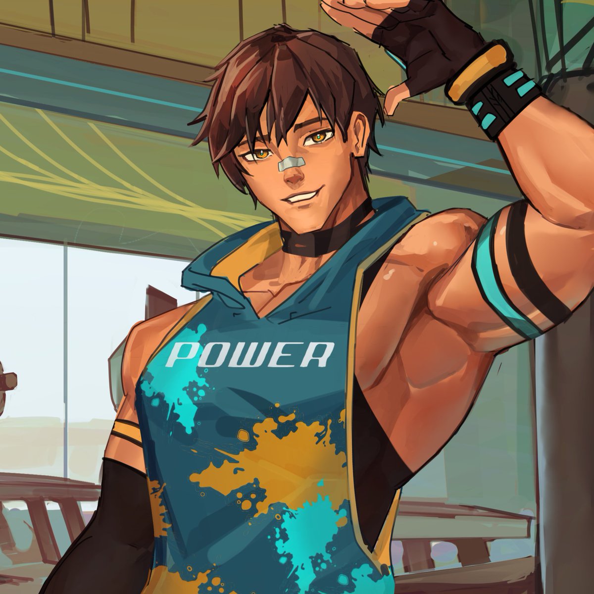 hardcorechewie4's tweet image. Splash art piece done for @Kirostyle !