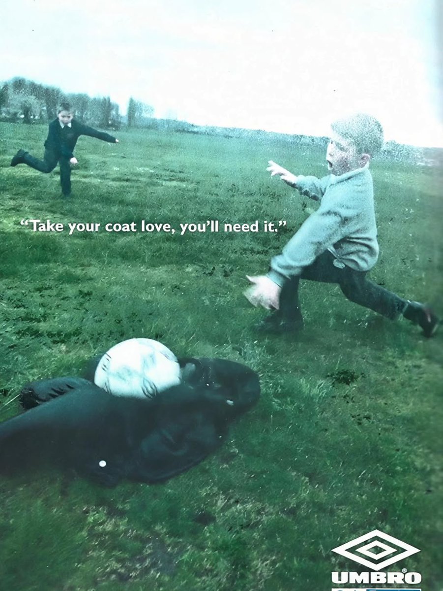 MundialMag's tweet image. Umbro’s ‘Only Football’ adverts of 1998 were the best thing.