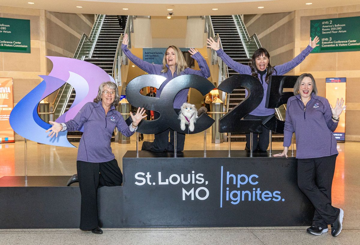 Supercomputing's tweet image. Inspired by #SC25?  Volunteer applications for #SC26 are NOW OPEN.  🙌 
Join our community and make an impact.  Read more and apply: sc25.supercomputing.org/attend/volunte…