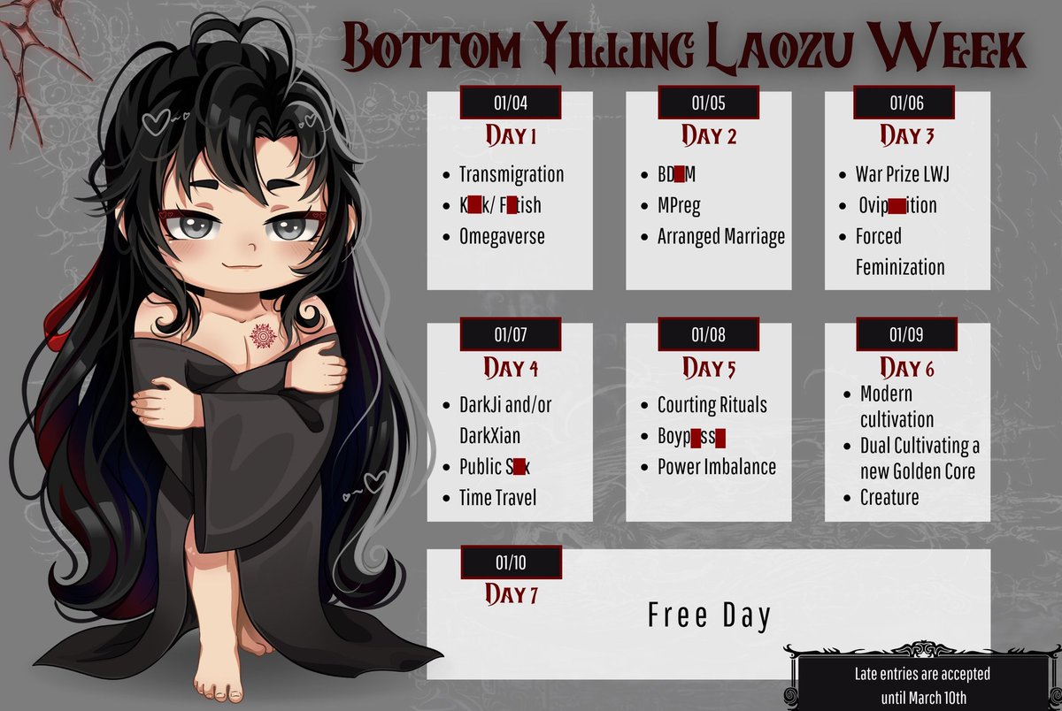 ♰Bottom Yllz Week♰ tweet media