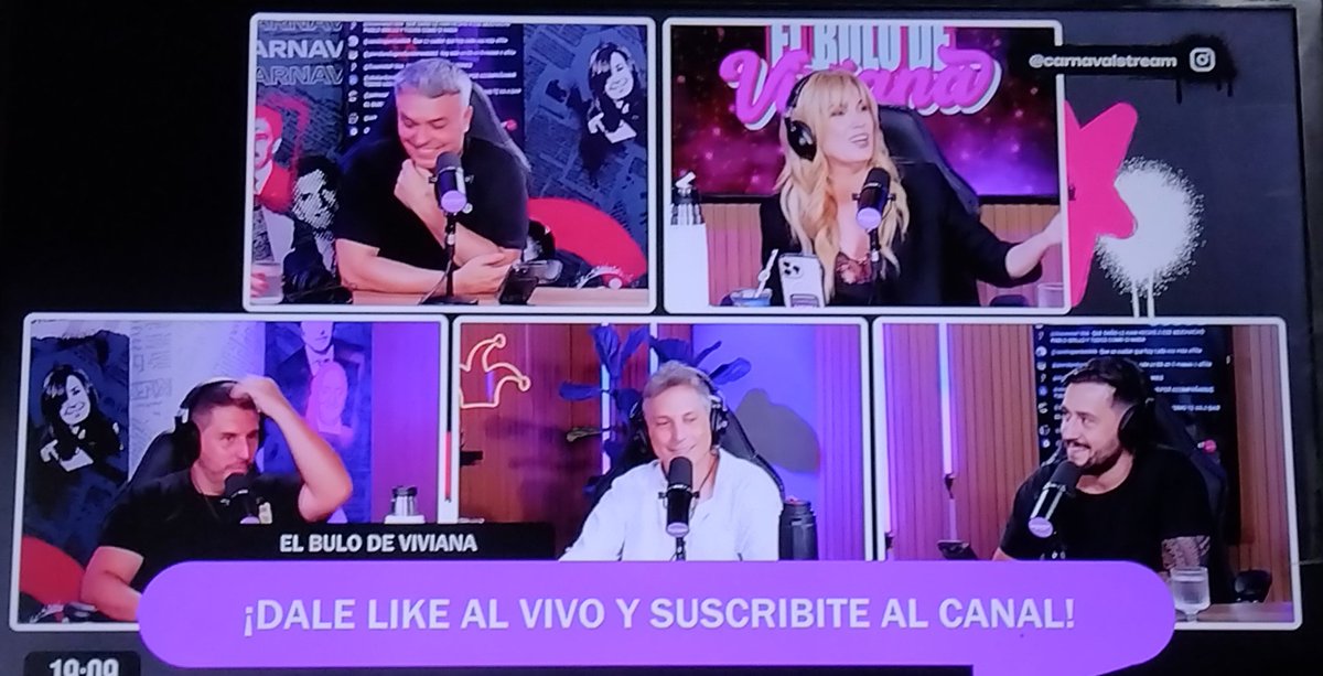 Ya Nacho Genovart y  Esteban Paulon en #ElBuloDeViviana <a href="/vivicanosaok/">Viviana Canosa</a>